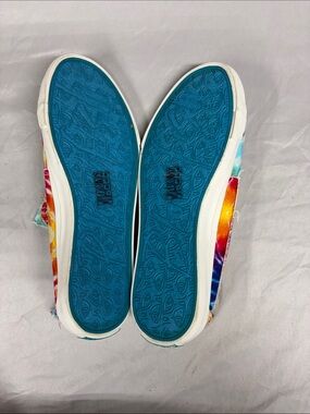 Blowfish Tie-Dye Slip-On Sneakers in Blue and Multicolor